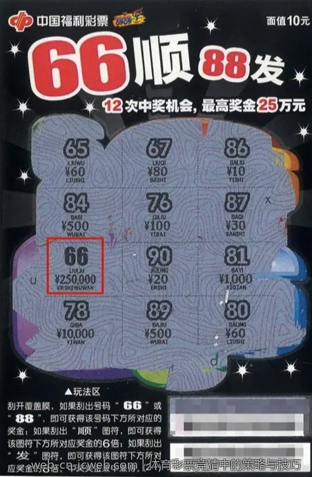 体育彩票竞猜中的策略与技巧